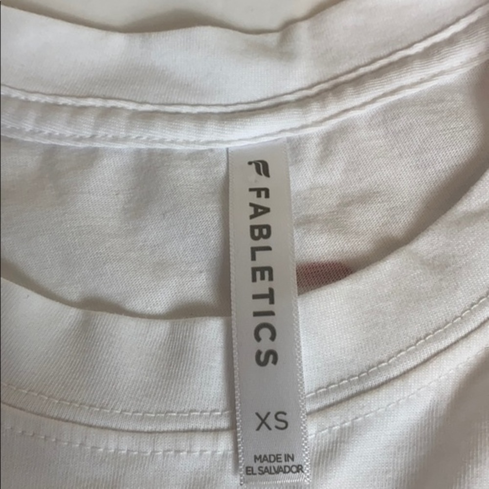 Fabletics White Tank Size XS - Picture 4 of 4